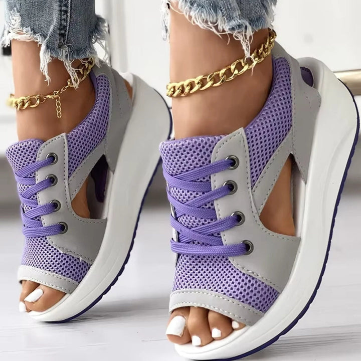 Nerisse - Everyday Lace-Up Flats