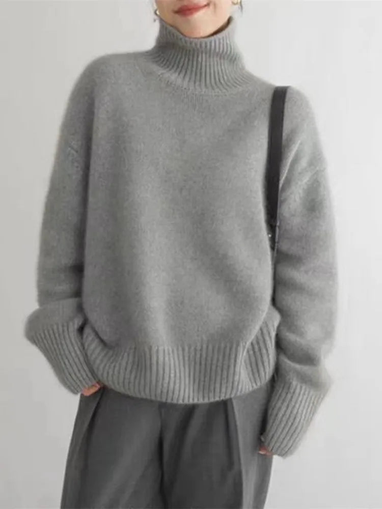 Anna & Rose | Cyrenth | High Neck Sweater
