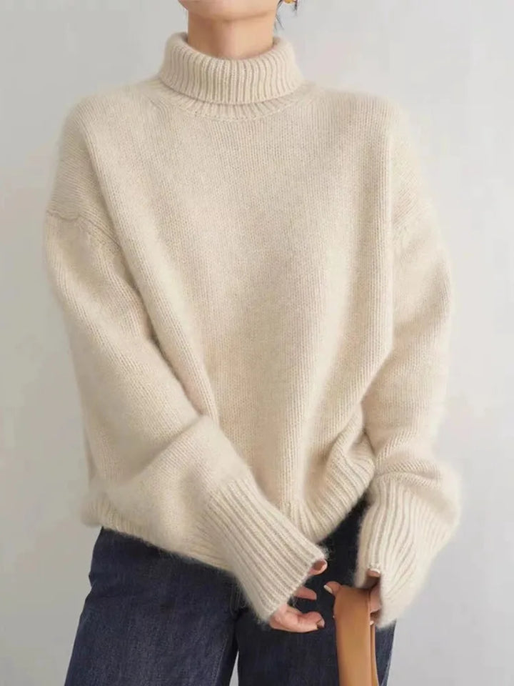 Anna & Rose | Camille | Elevated High-Neck Knit