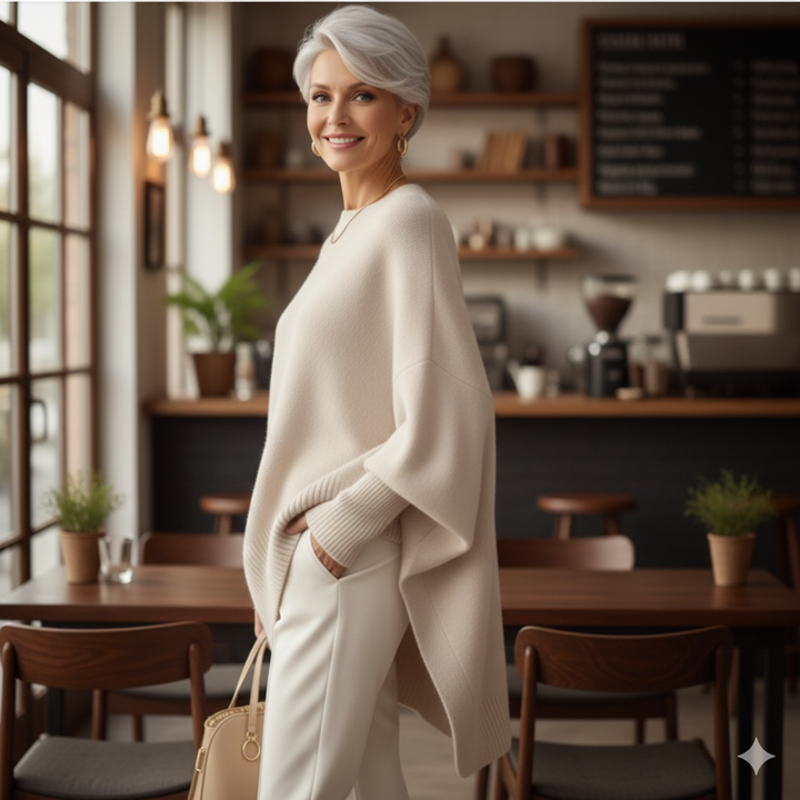 Anna & Rose | Livia™  I oversized poncho-sweater