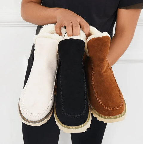 Elviora - Cozy Plush Boots