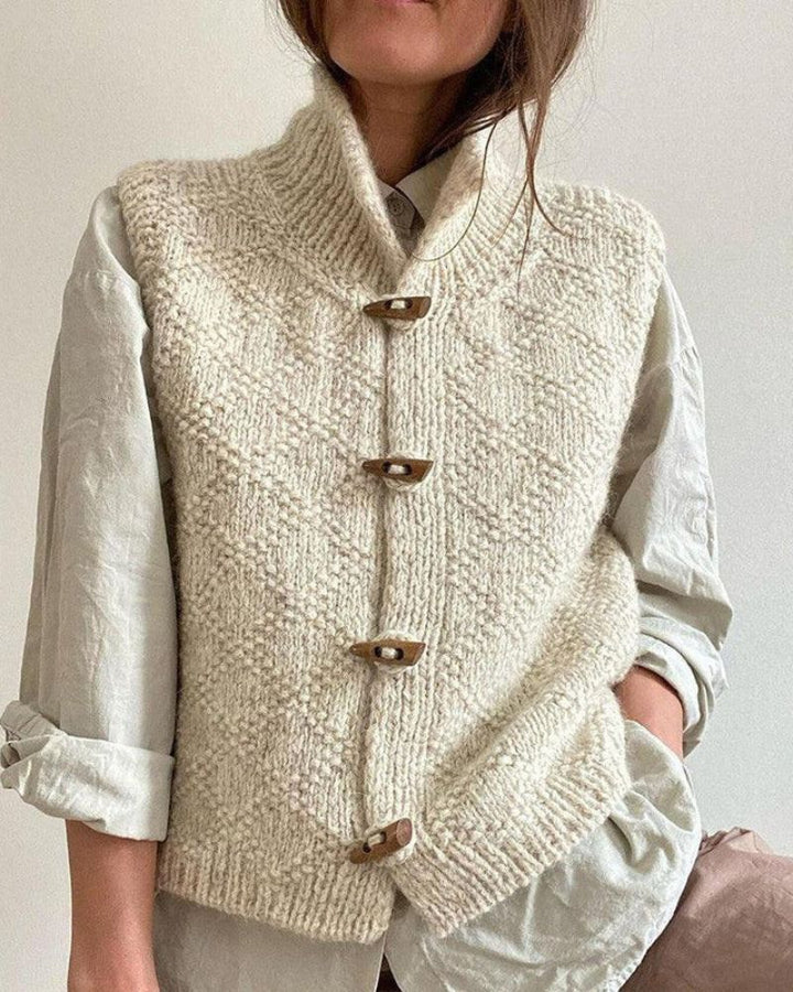 Anna & Rose | Camila | Sophisticated Sleeveless Knit Vest