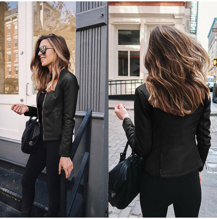 Abrielle - Elegant City Style Jacket