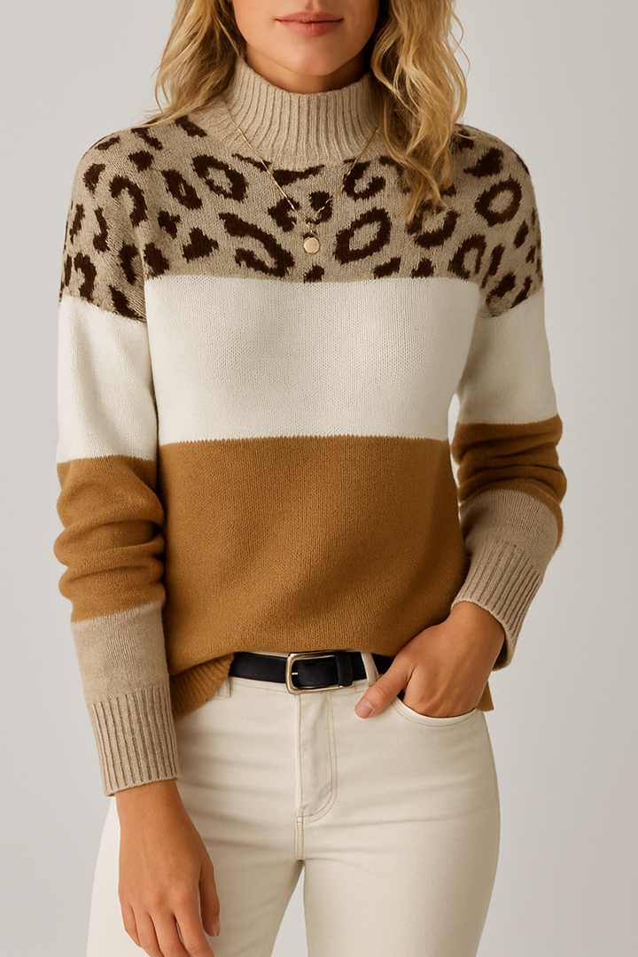 Anna & Rose | Chelsea | Stylish Leopard Sweater