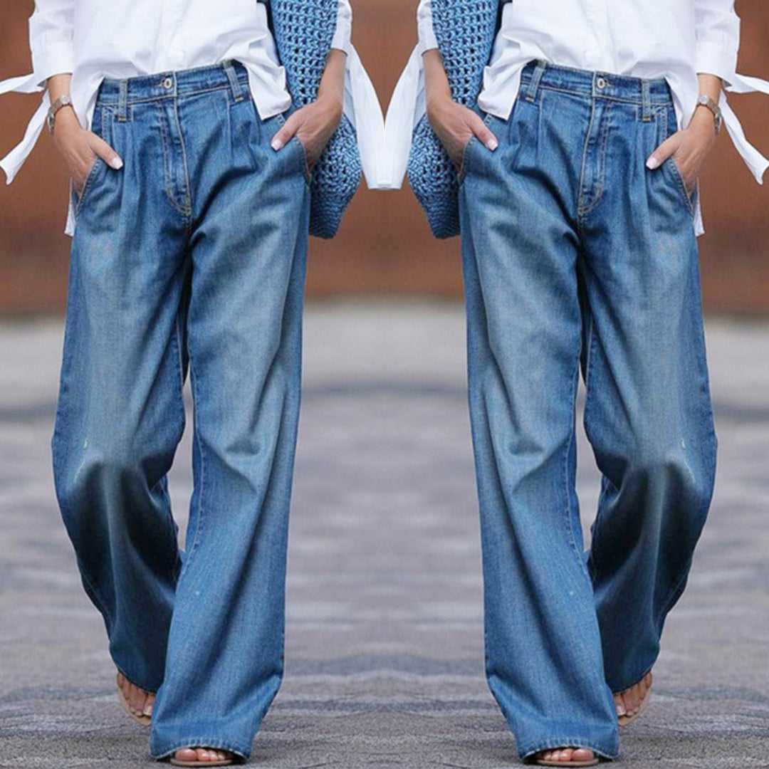 Elowen™ - Vintage Wide Jeans