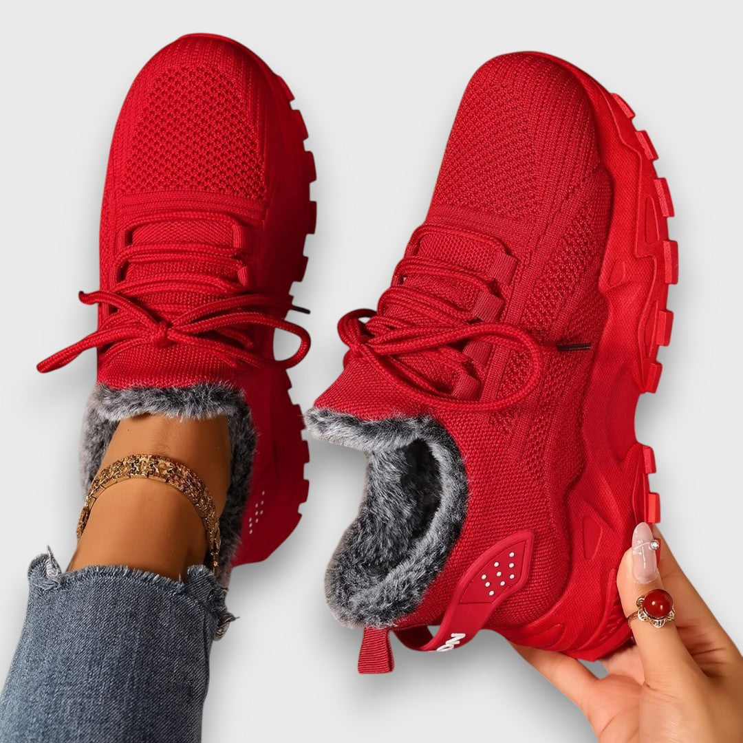 Livia™ | Lace-Up Winter Sneakers