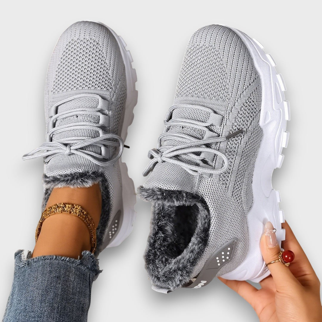 Livia™ | Lace-Up Winter Sneakers