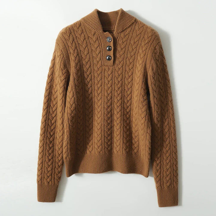 Anna & Rose | Marcelline™ | Cable Button Sweater