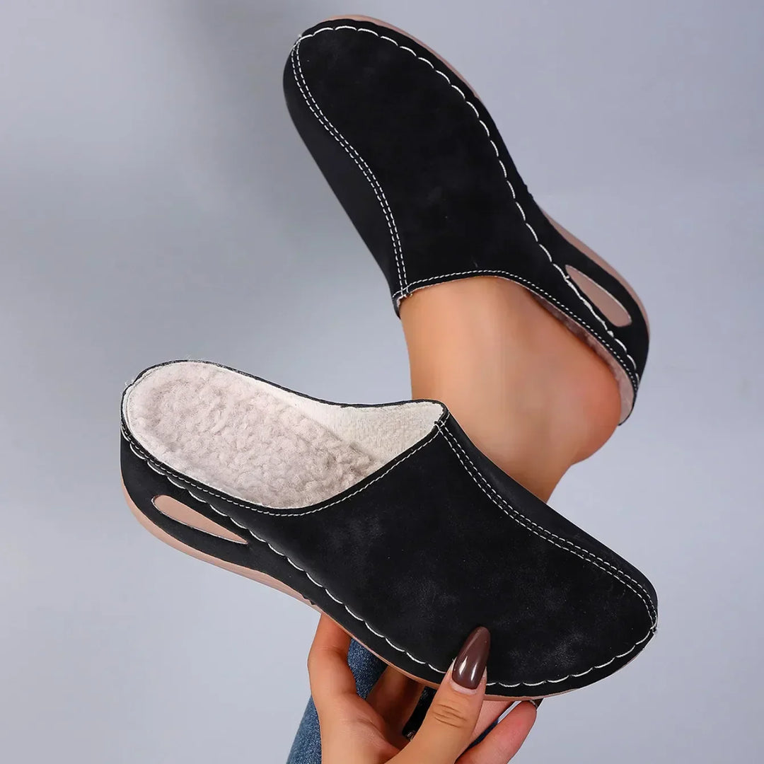 Elowen™ | Warm Plush Lined Slippers