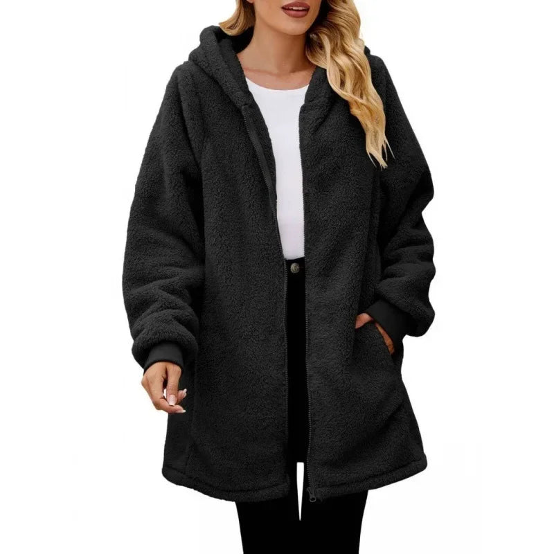Annelya - Cozy Hooded Everyday Jacket
