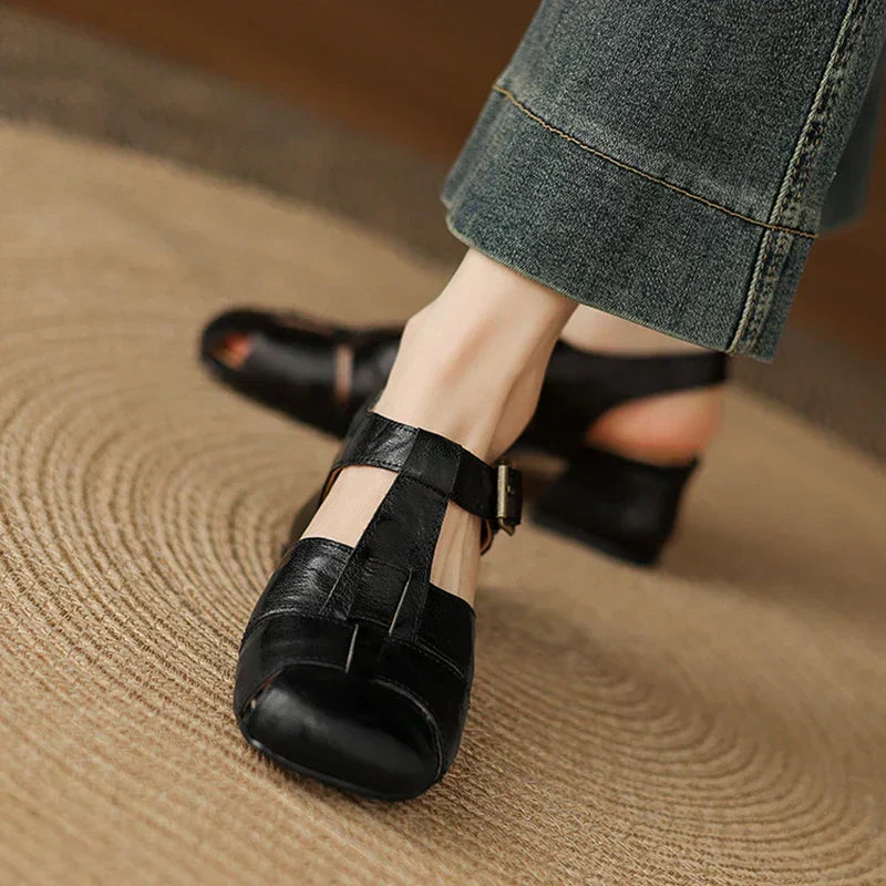 Zaylina™ - Bold Block Heel Walkers
