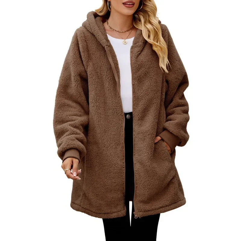 Annelya - Cozy Hooded Everyday Jacket