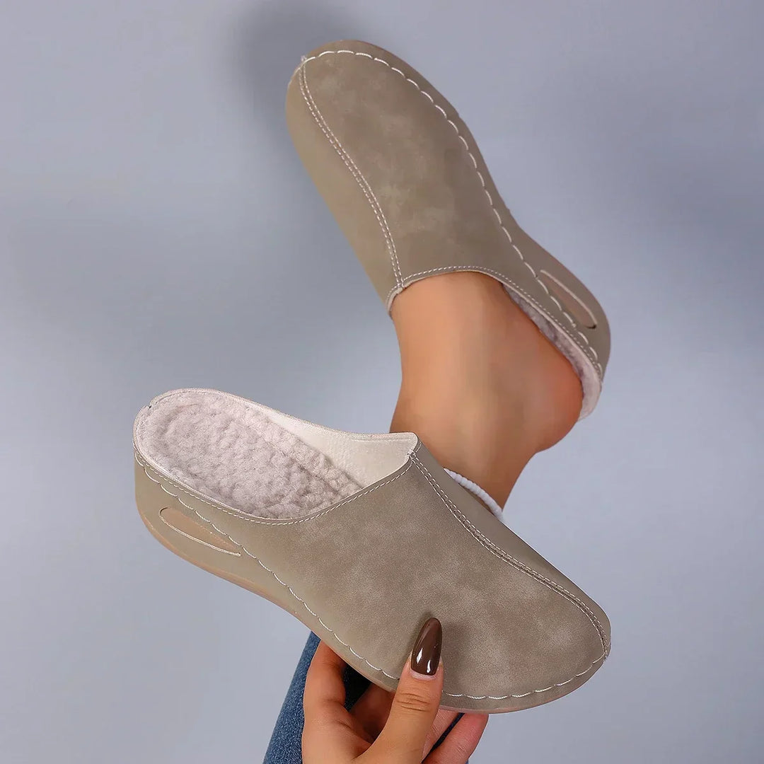 Elowen™ | Warm Plush Lined Slippers
