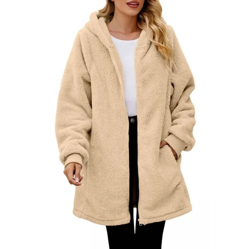 Annelya - Cozy Hooded Everyday Jacket
