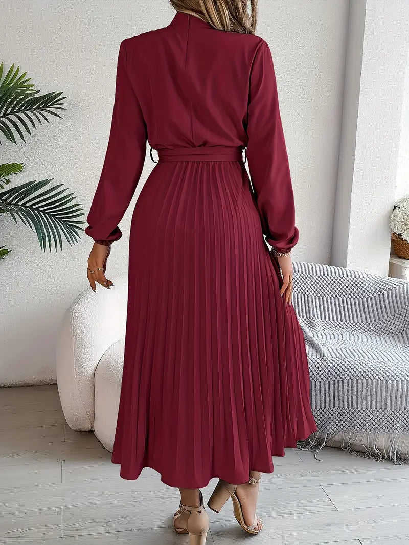Elowira™ - Long Sleeve Midi Dress
