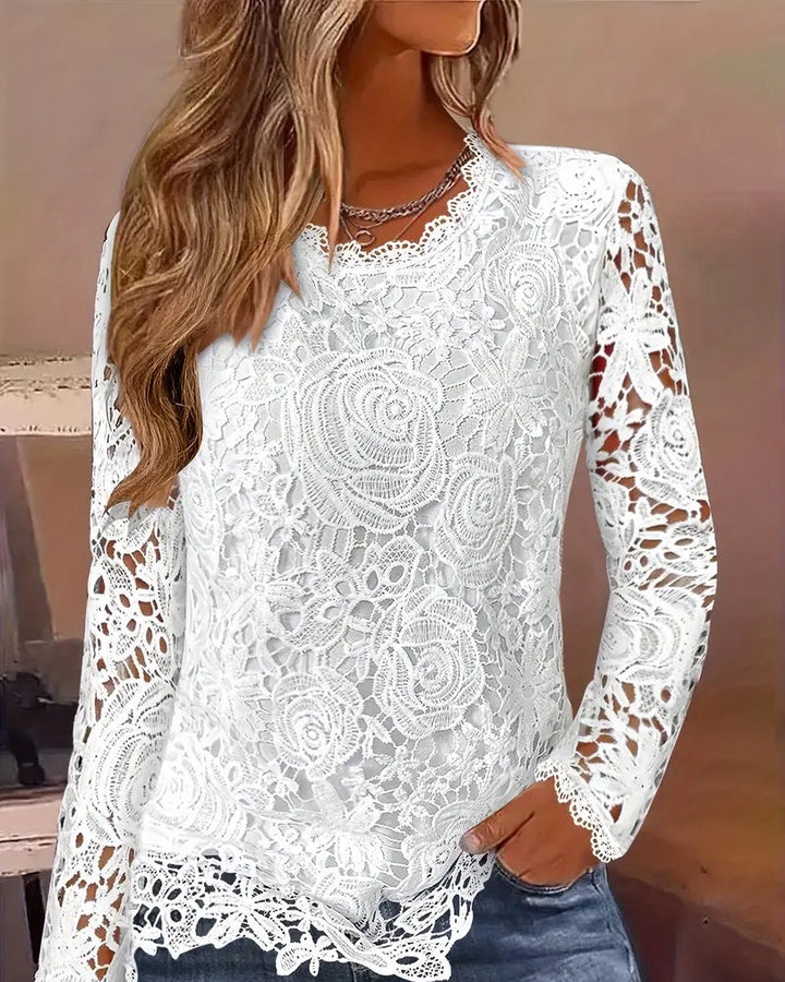 Elowen - Timeless Lace Blouse