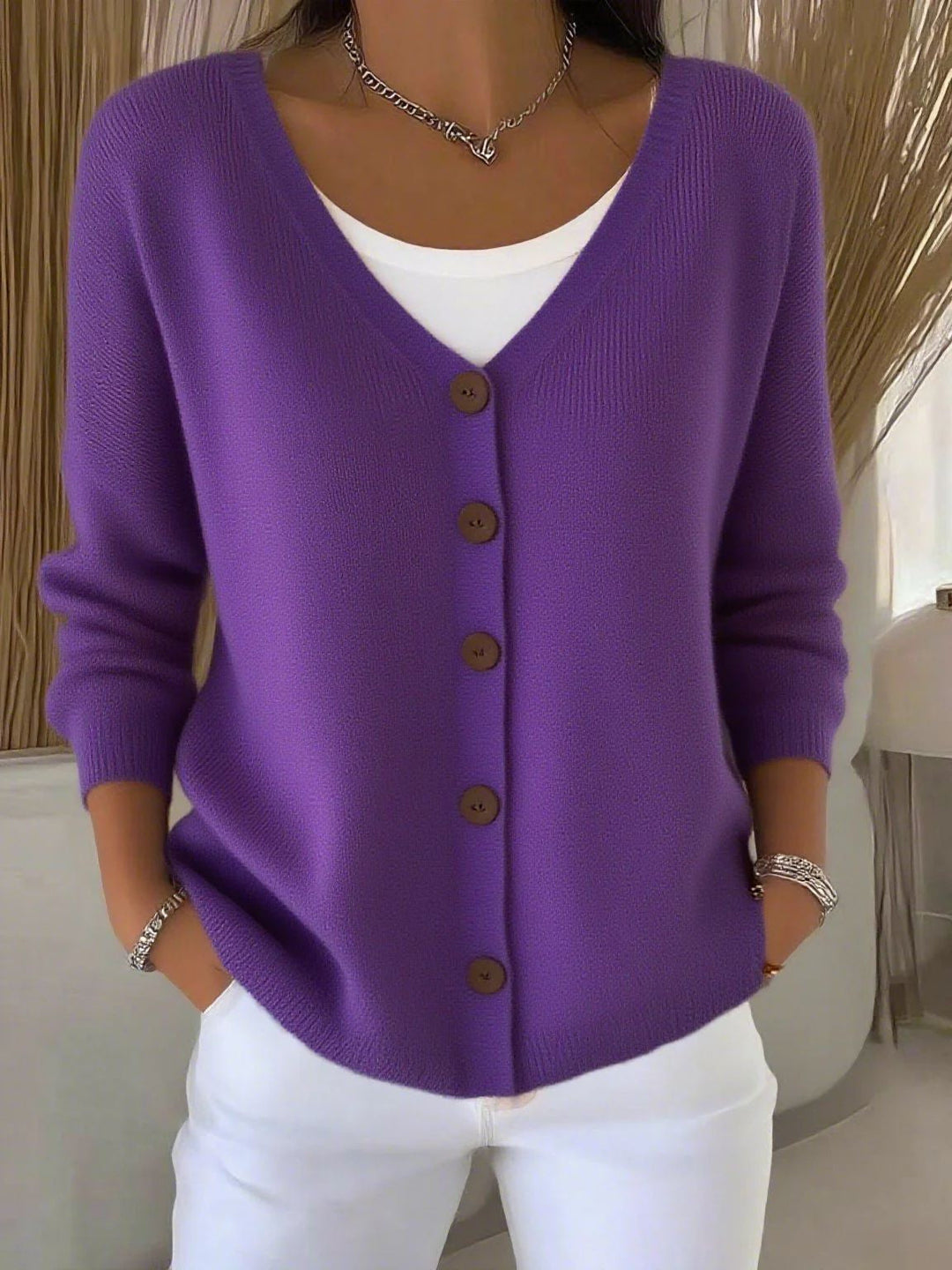 Anna & Rose | Olivia™ | Button Sweater