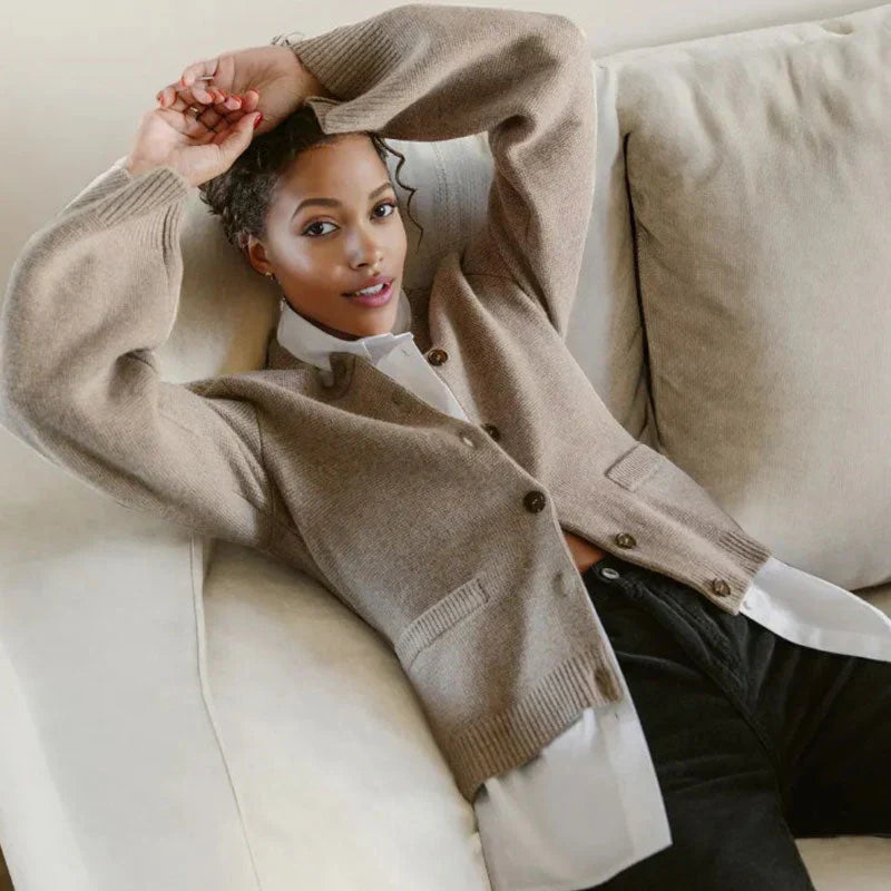 Anna & Rose | Callie | Classic Buttoned Cardigan
