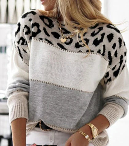 Anna & Rose | Chelsea | Stylish Leopard Sweater