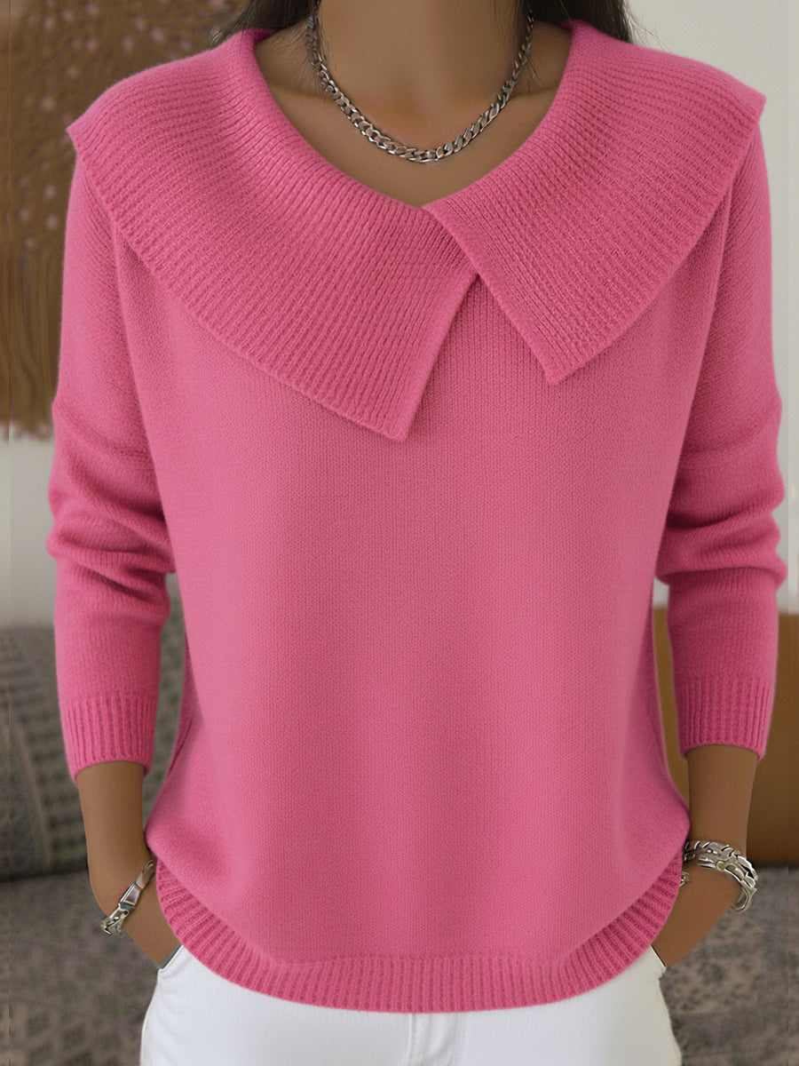 Anna & Rose | Linda | Soft Collar Sweater