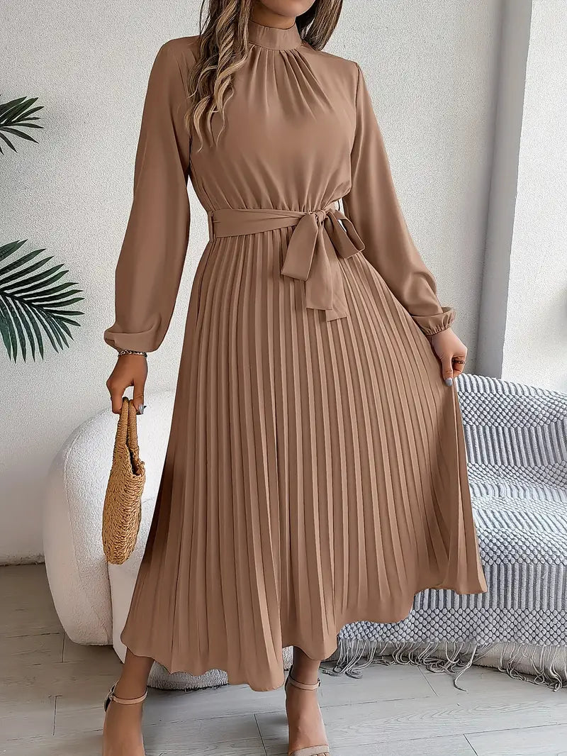 Elowira™ - Long Sleeve Midi Dress