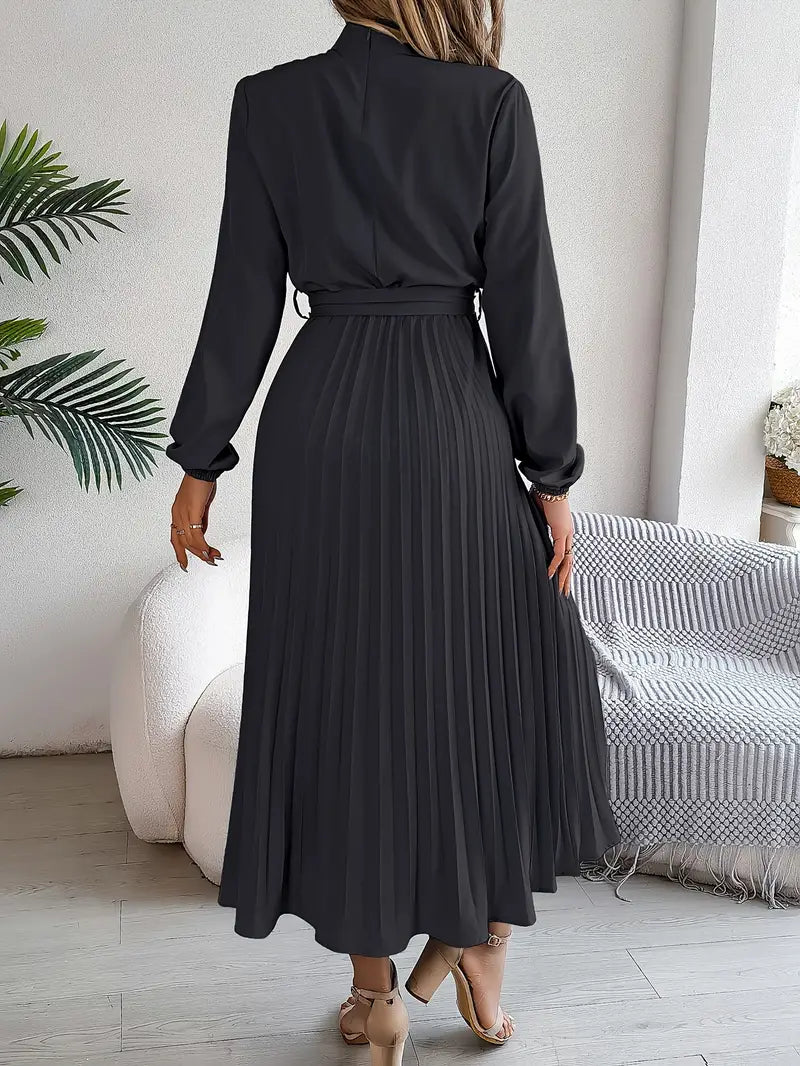 Elowira™ - Long Sleeve Midi Dress