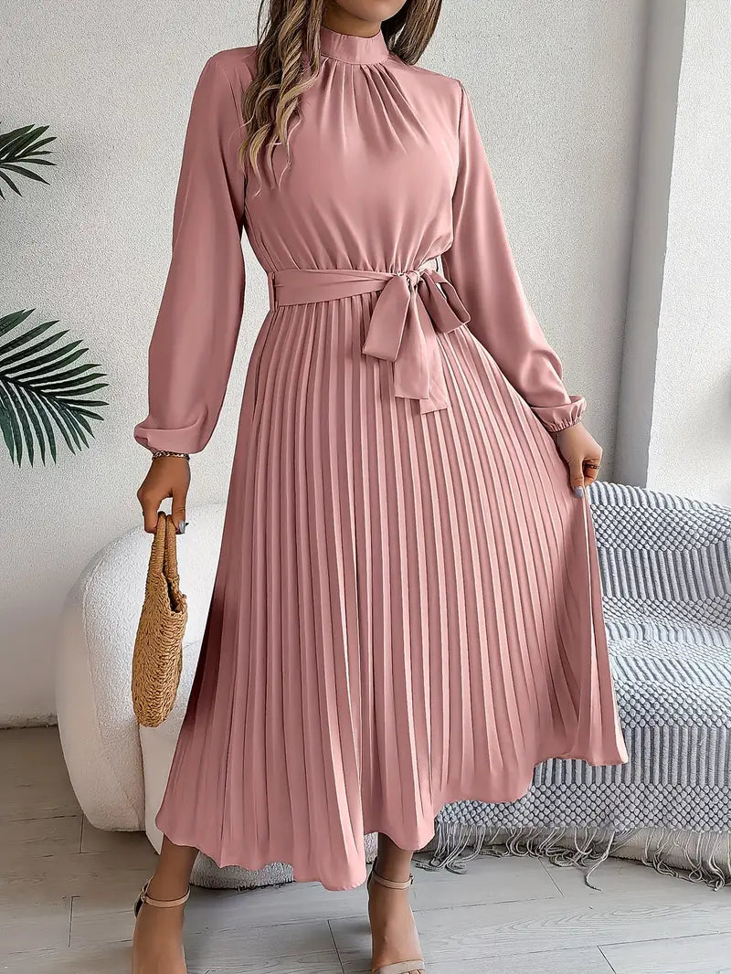 Elowira™ - Long Sleeve Midi Dress