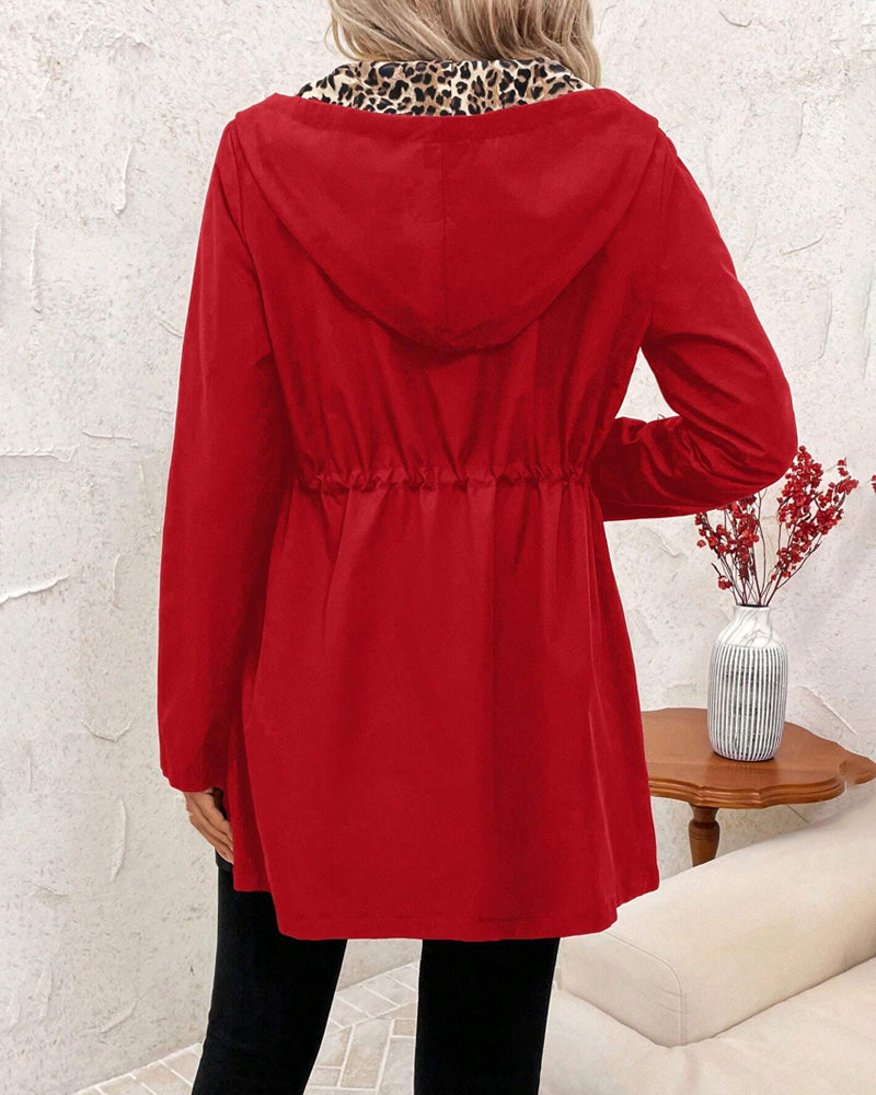 Anna & Rose | Clarien™ | Everyday Reversible Animal Print Coat