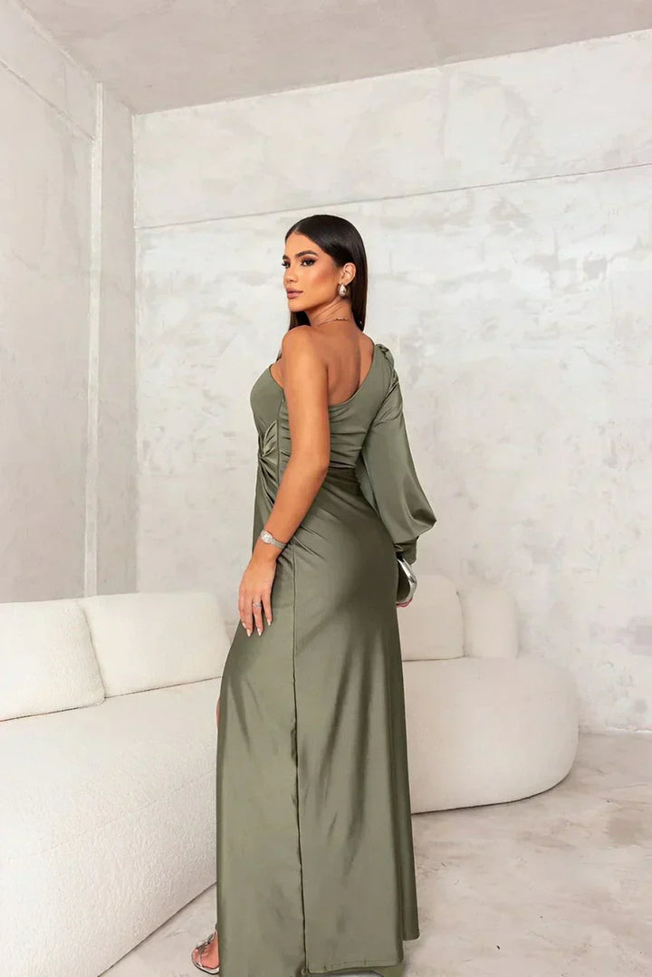 Isadora - One-Shoulder Maxi Dress