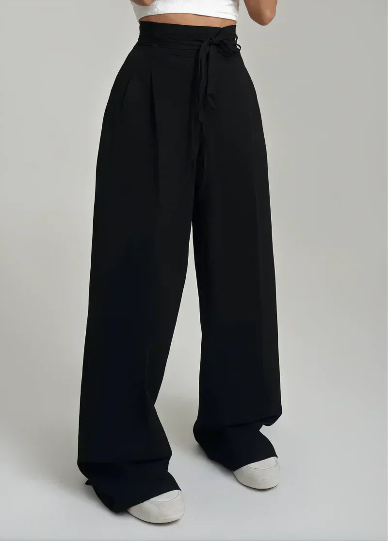 Anna & Rose | Véronne™ | Wide-Leg High-Rise Pants