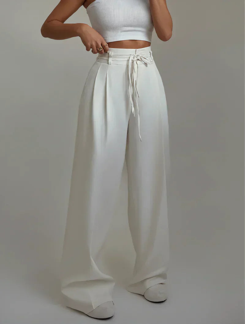Anna & Rose | Véronne™ | Wide-Leg High-Rise Pants
