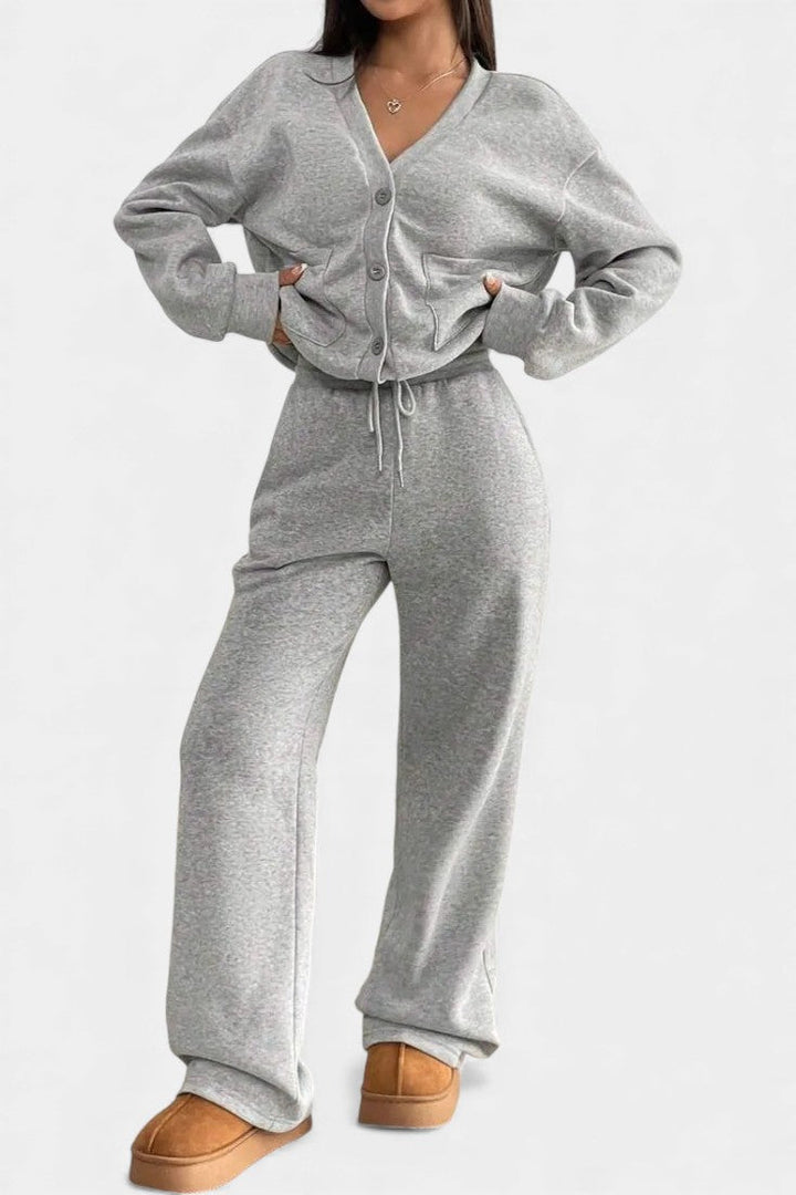 Isolde™ | Cardigan & Trouser Set