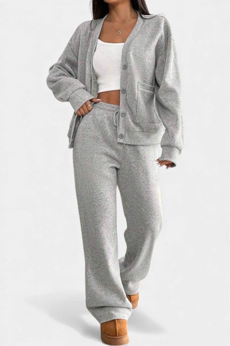 Isolde™ | Cardigan & Trouser Set