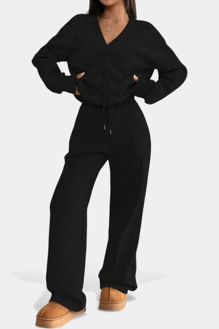 Isolde™ | Cardigan & Trouser Set