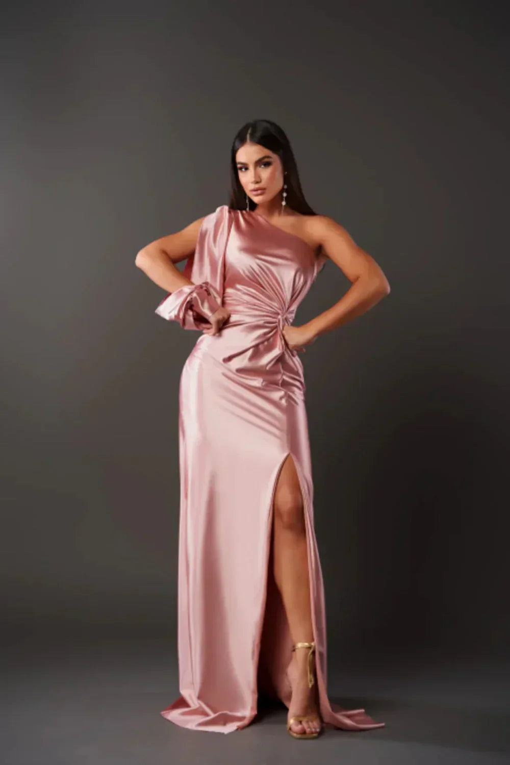Isadora - One-Shoulder Maxi Dress
