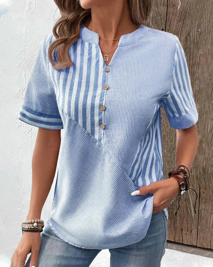 Mirelle - Soft Striped Blouse