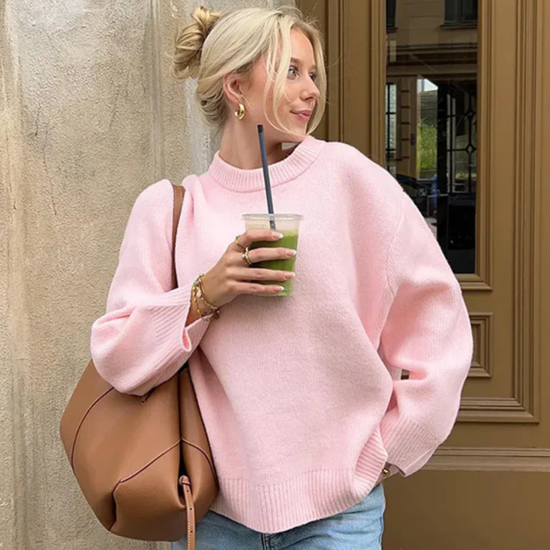 Kaylina™ - Soft Winter Glow Sweater