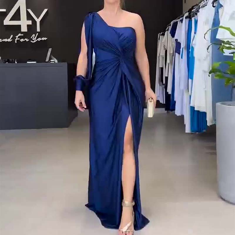Elanora - Elegant One Shoulder Dress